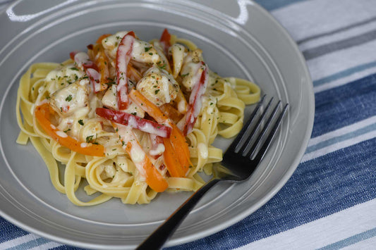 Spicy Creamy Chicken Alfredo
