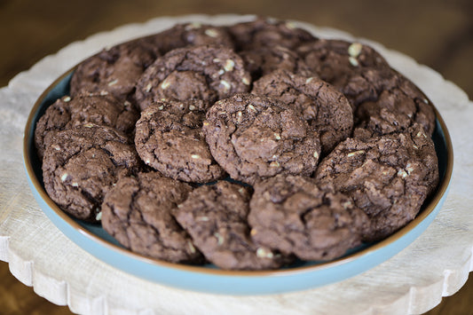 Double Chocolate Chip Mint Cookies