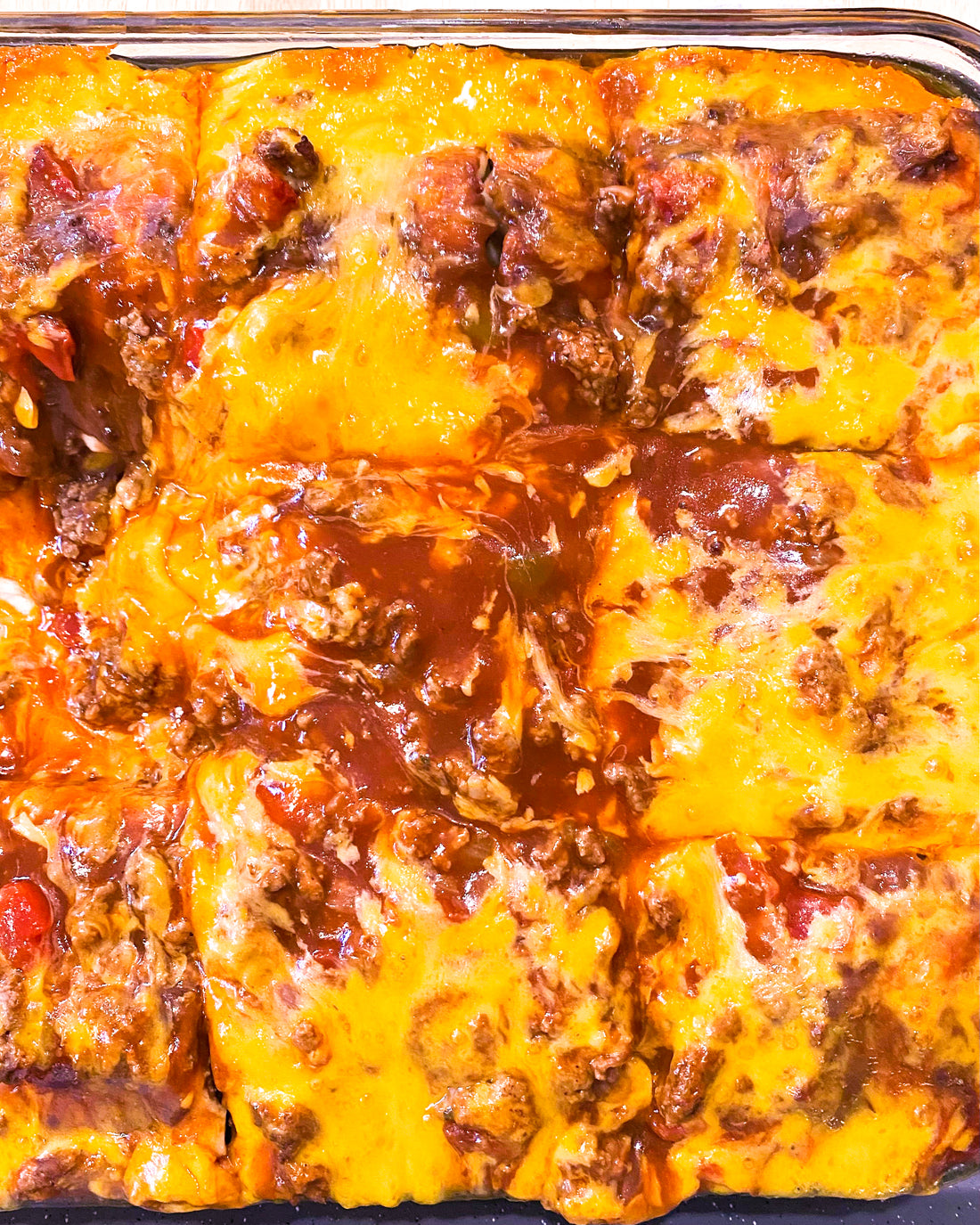 Easy to Make Cheesy Burrito Bake