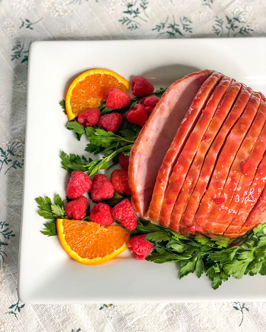 Easy to Make Raspberry Citrus Ham Glaze