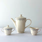 Vintage Lenox Reverie Platinum China 3 Piece Tea/Coffee Set