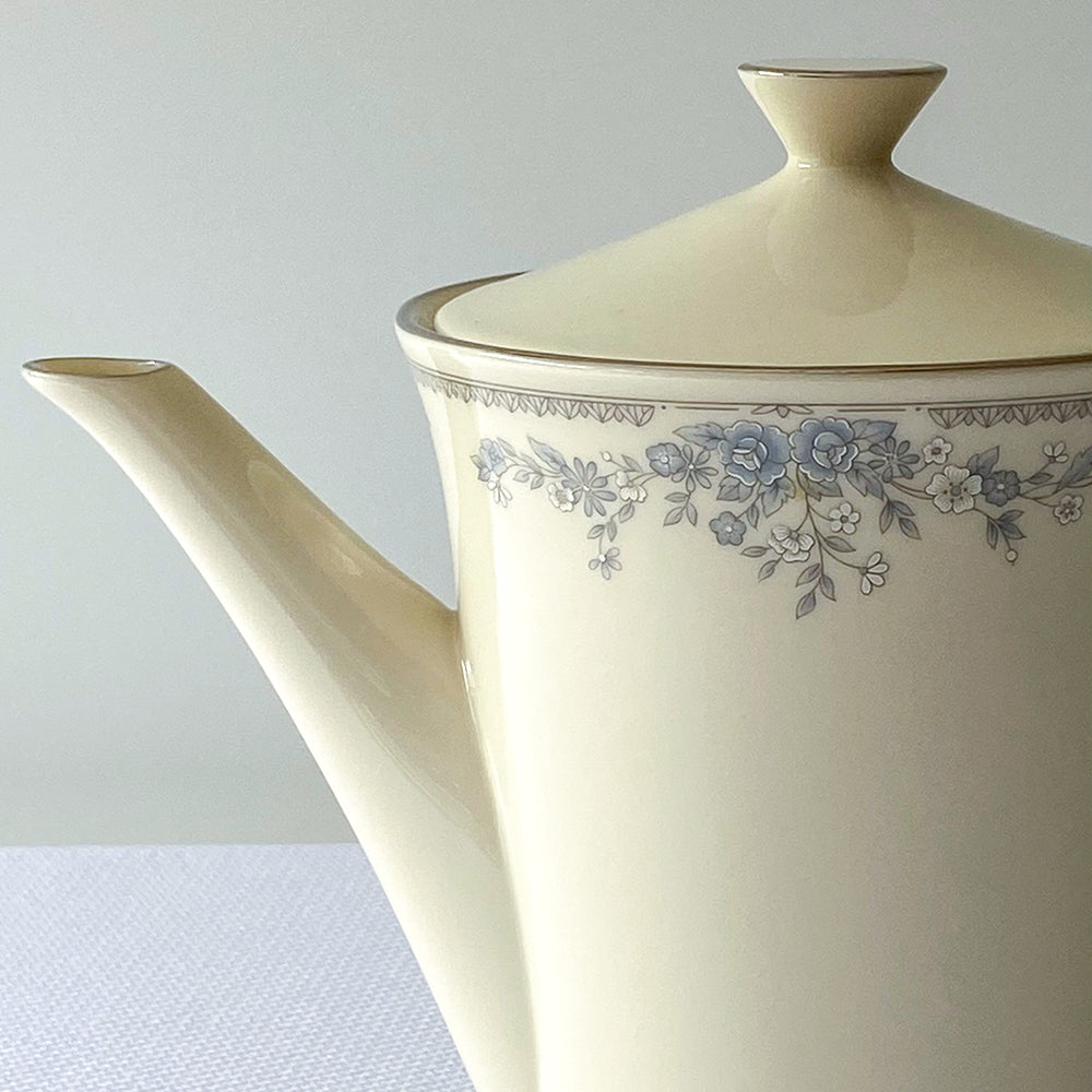 Vintage Lenox Reverie Platinum China 3 Piece Tea/Coffee Set