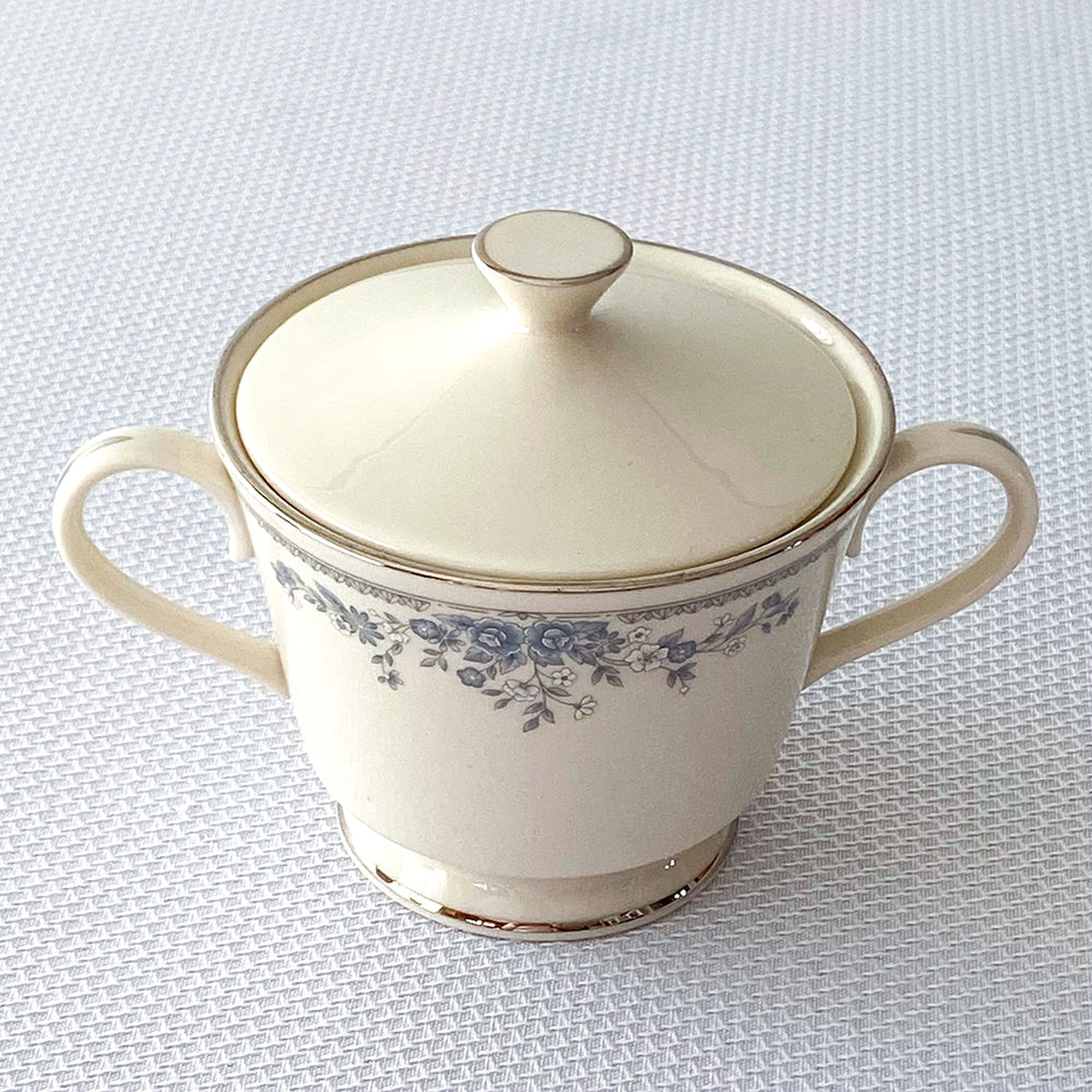 Vintage Lenox Reverie Platinum China 3 Piece Tea/Coffee Set