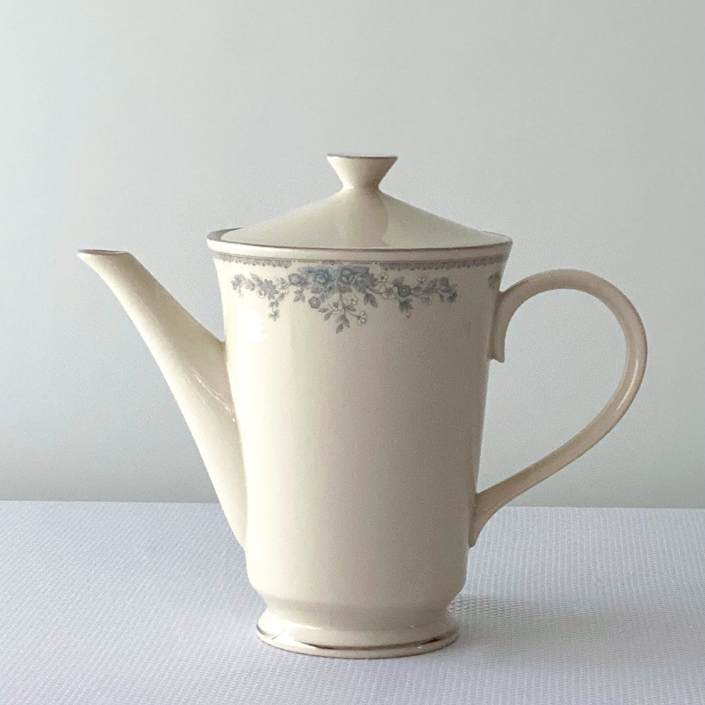 Vintage Lenox Reverie Platinum China 3 Piece Tea/Coffee Set