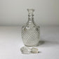 Vintage 12” Antique Early American Pressed Glass Decanter Set