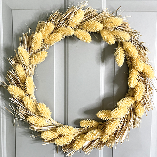 Golden Harvest Wreath - Batstone Home