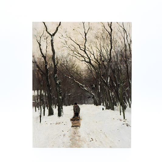 Winter III Vintage Art Print - Batstone Home